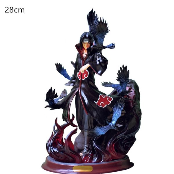 Naruto GK Action Figure Shippuden Anime Model Uzumaki Uchiha Itachi Akatsuki PVC Statue Collectible Toys Doll Figma for Kids